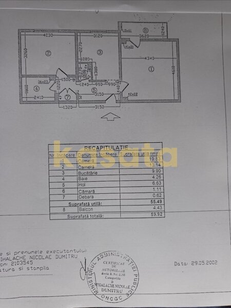 Tei, Floreasca, 2 cam. 60 mp, 1993, posibil loc de parcare ADP, mutare imediata
